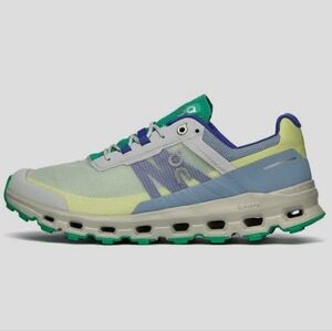On Running Men's Cloudvista - Trail Running Sneakers Men 8.5, Creek & Mint Color